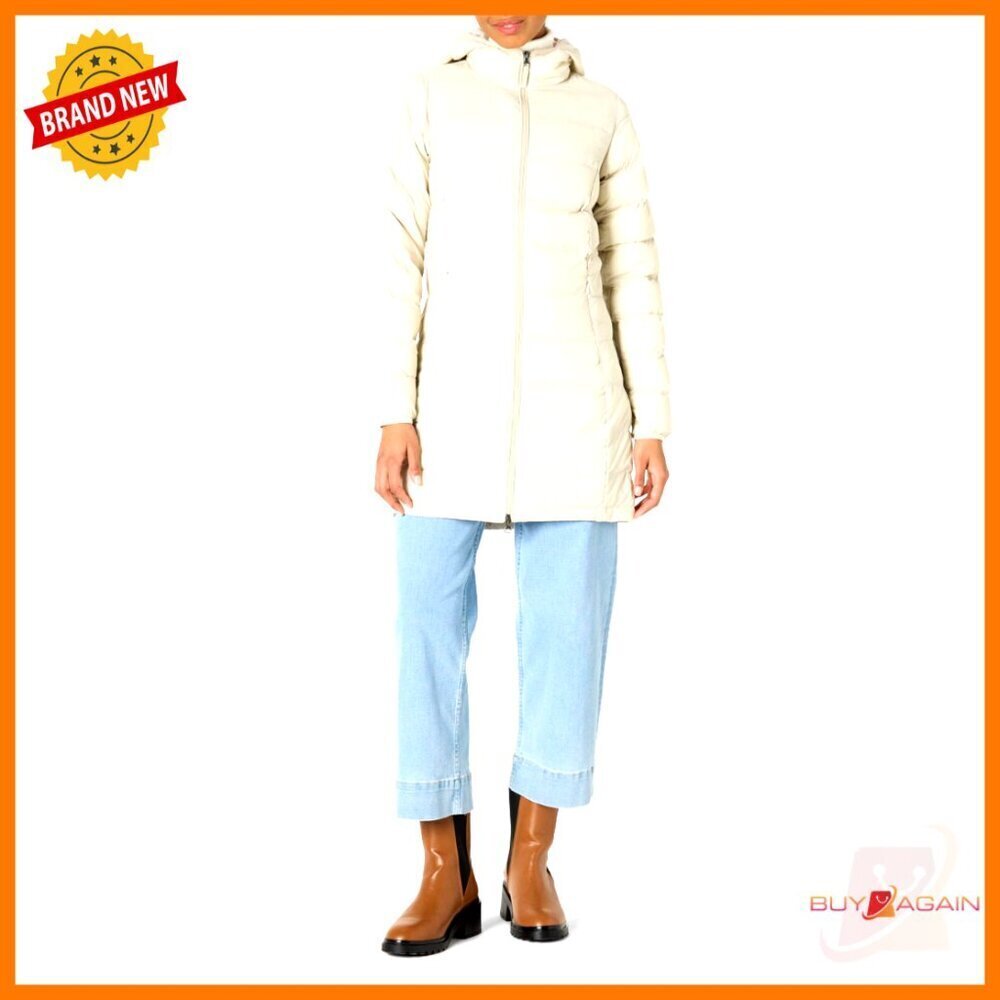 Lightweight Water-Resistant Packable Hooded Puffer Coat Classic Tailored Fit